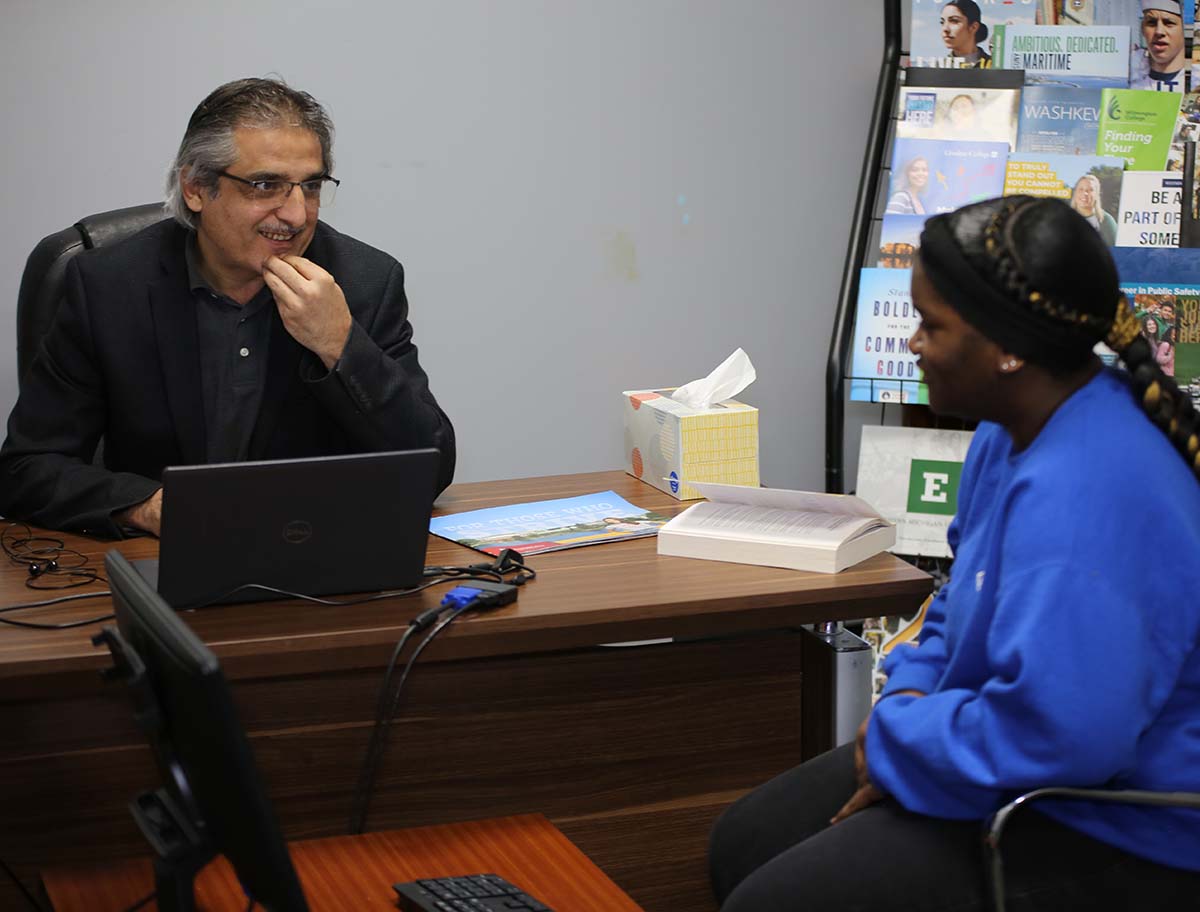 Horizon Science Academy Cleveland High School Teacher smiling.